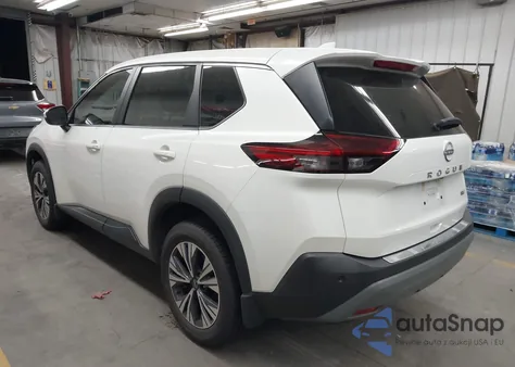 2022 Nissan Rogue Sv Fwd из США, поврежденный, VIN 5N1BT3BA5NC728096